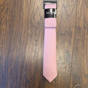 Pink Men's Tie and pocket square